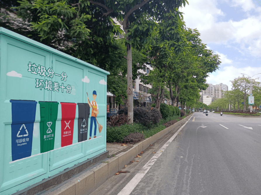 信宜市区以前的牛皮癣集散地成了风景线_变压器_城市_文明