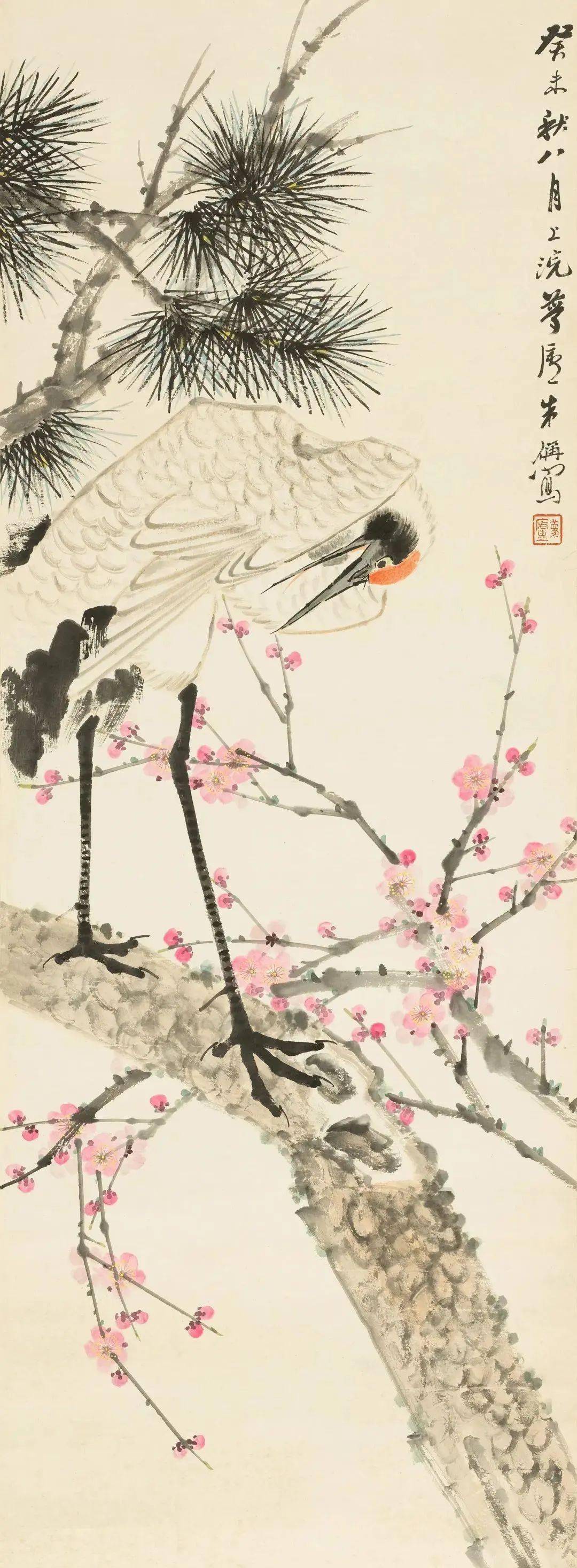 这位晚清名家画燕子的花鸟册,真美_国画_朱偁_朱梦庐