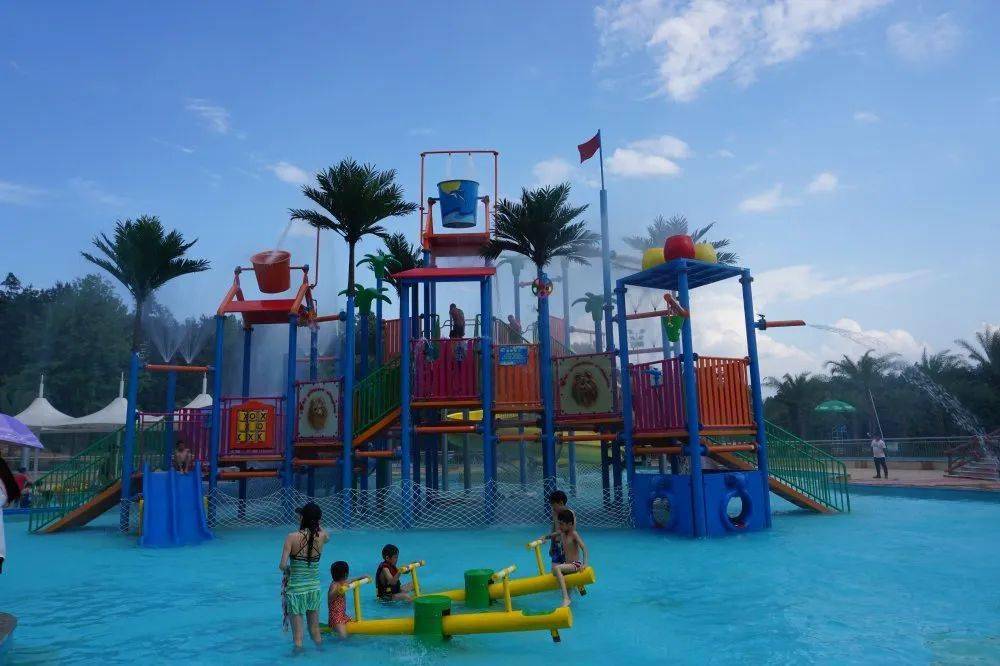 不如去水上乐园清凉一"夏"_海浪_冲浪_滑梯