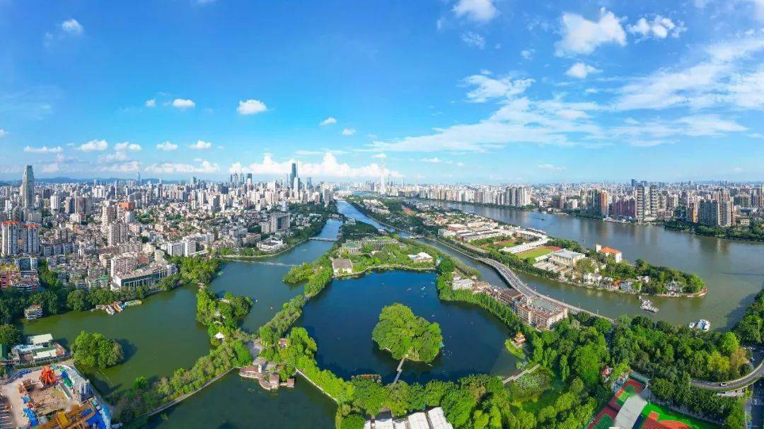 飞到越秀的「天空之城,此刻心动!_夏天_湖面_曹玥