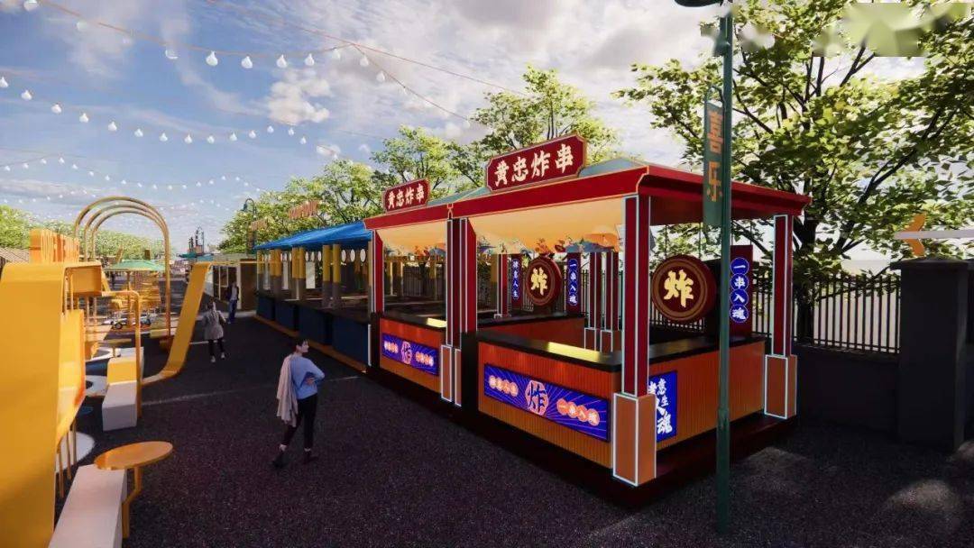 又一个国风主题网红夜市横空出世,超有调性!_龙山_台湾_经济