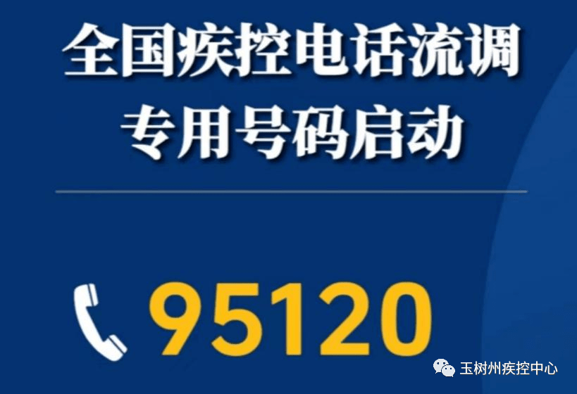 95120全国电话流调专用号码正式启用