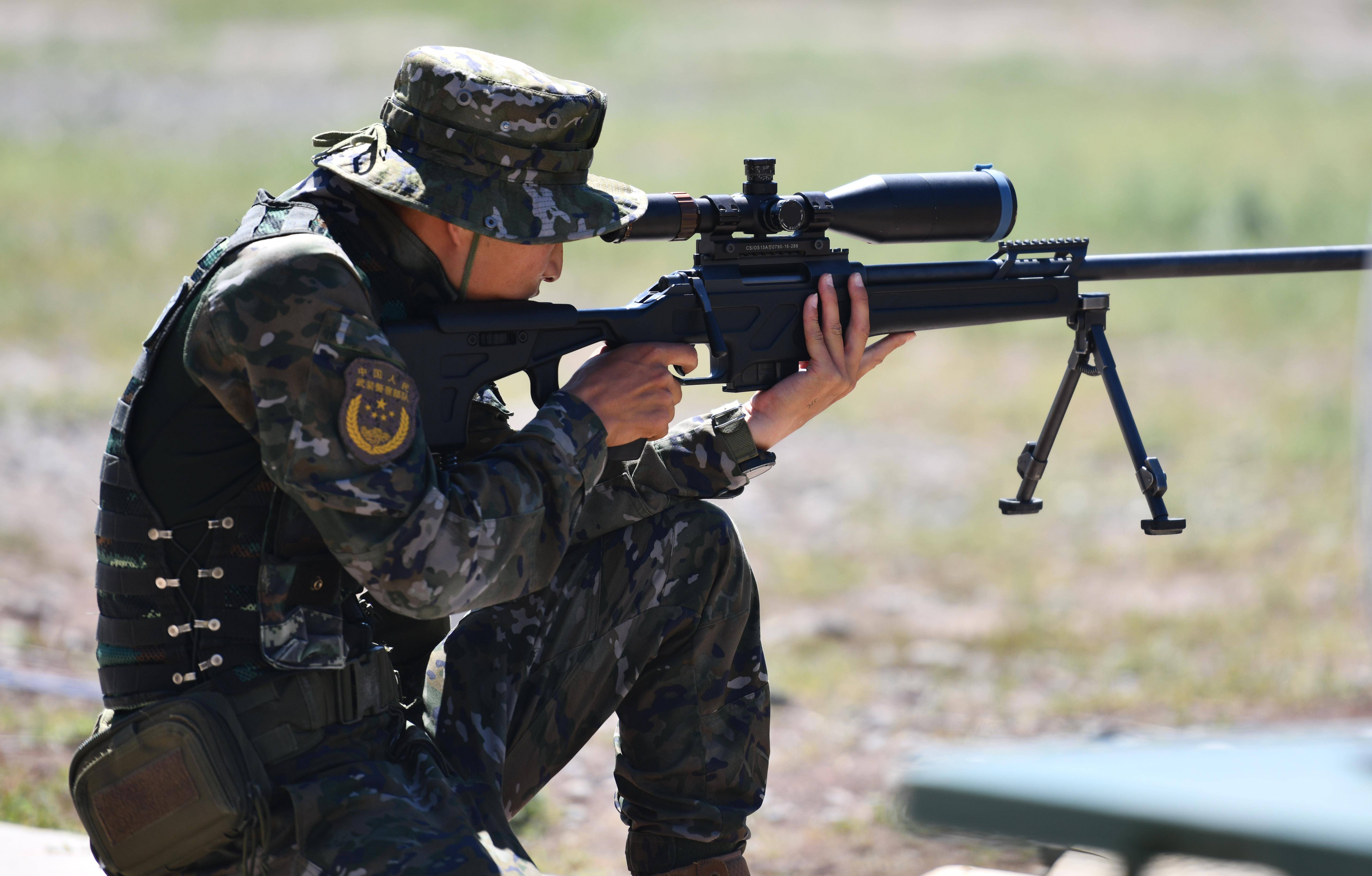 2023"国际狙击手射击竞赛在乌鲁木齐开幕