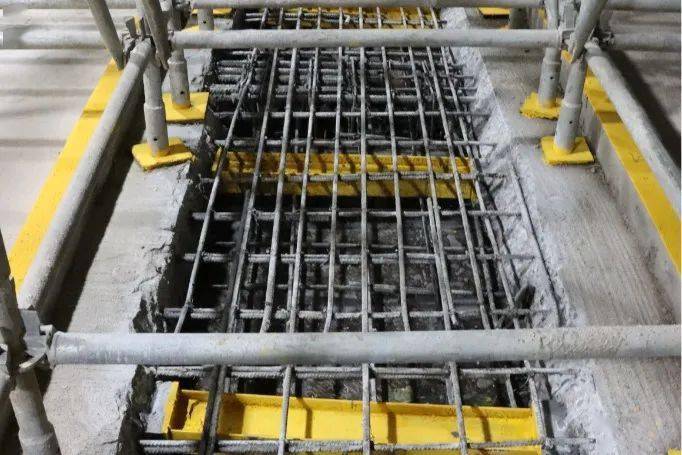 我见过最标准的后浇带施工现场!