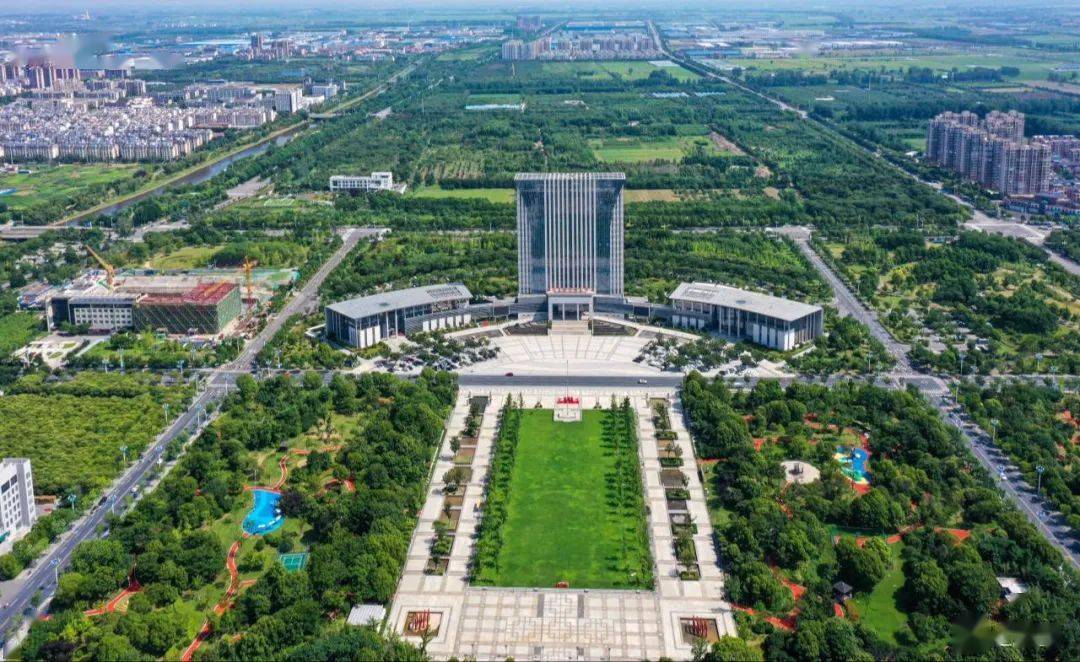 美丽生态丨​蓝天白云生态城_城市_泗洪_审核