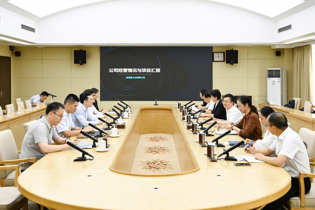 罗蔺与埃克斯工业总裁李杰一行座谈_两江_新区_发展