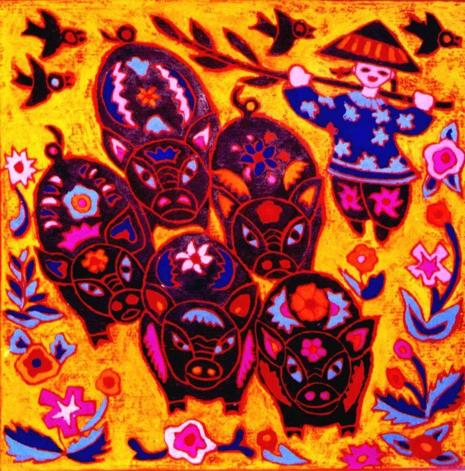 綦江农民版画展"在成都市青羊区文化馆成功展出_中国_民间艺术_绘画