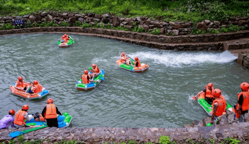 夏日太阳火辣辣,不如来磐安漂一"夏"_龙溪_风景区_江源