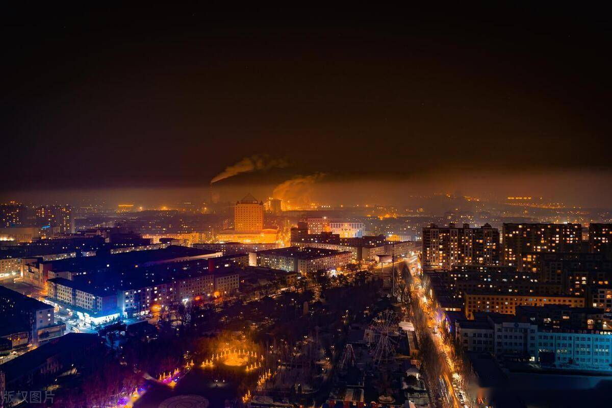 铁岭市夜景图片