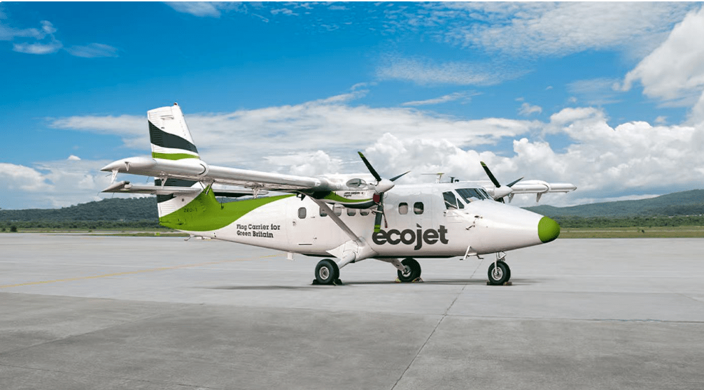英国首家电动航空公司Ecojet成立 最早于2025年开通基于氢电动力的国内航班