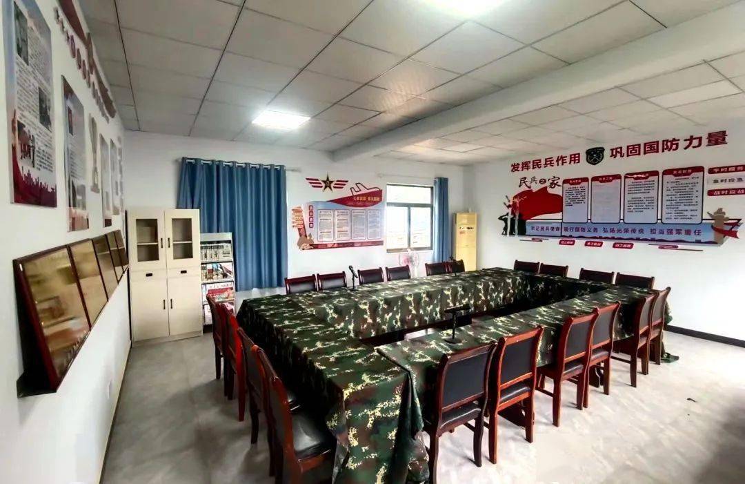 民兵营规范化建设,看看牛头山镇怎么干_器材_防汛_活动室