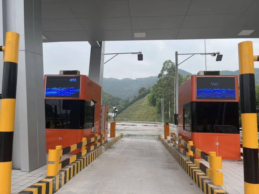 渝涪高速公路慧谷湖收费站今天正式开通运行_涪陵区_工程_车道