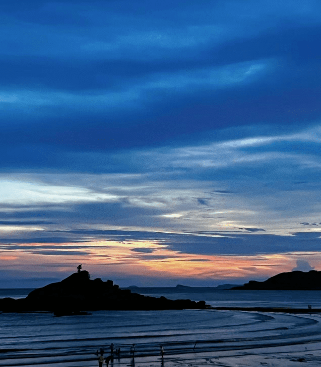 台山那琴半岛网红打卡地~梦幻又浪漫,去尾角湾赶海,住临海西岸酒店,送