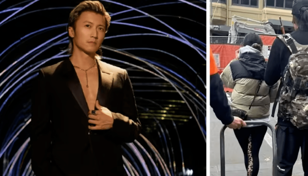 谢霆锋带大儿子澳大利亚度假,两人全程无笑脸?_the_lucas_谢振轩