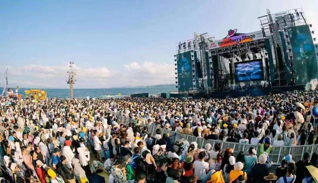草莓音乐节将落地珠海金湾,舞台现场长啥样?_金湾区_摩登_天空