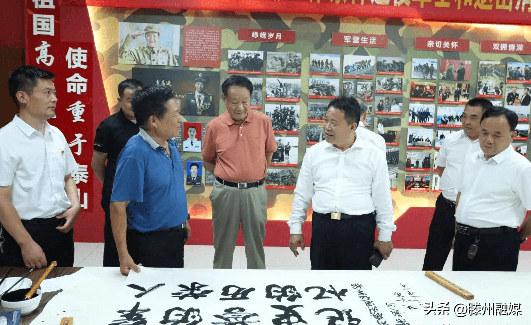 滕州籍将军张振德,刘子贤,孔令义,李晓亮来滕调研_建设_工作_少将