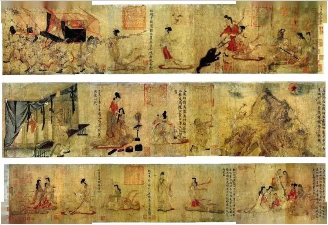 顾恺之被誉为"中国画祖,他是第一个在作品留下大名的画家,此前画家都