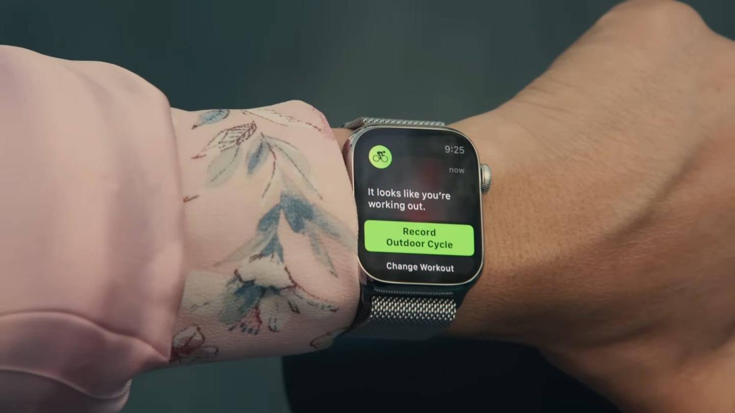 报道称苹果新广告中出现神秘新款Apple Watch 有别于当前苹果手表机型