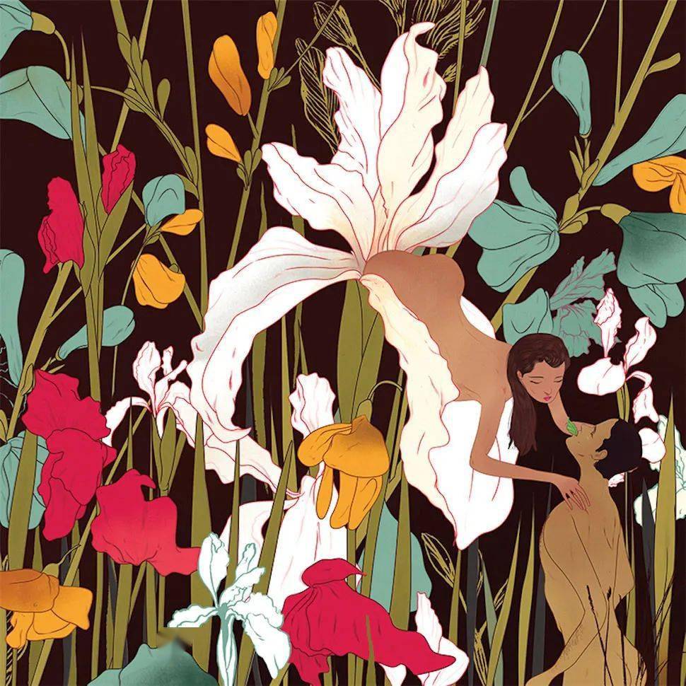 《爱经》御用华裔插画师,太野了!_marcos_chin_棕色