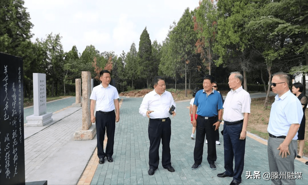 滕州籍将军张振德,刘子贤,孔令义,李晓亮来滕调研_建设_工作_少将