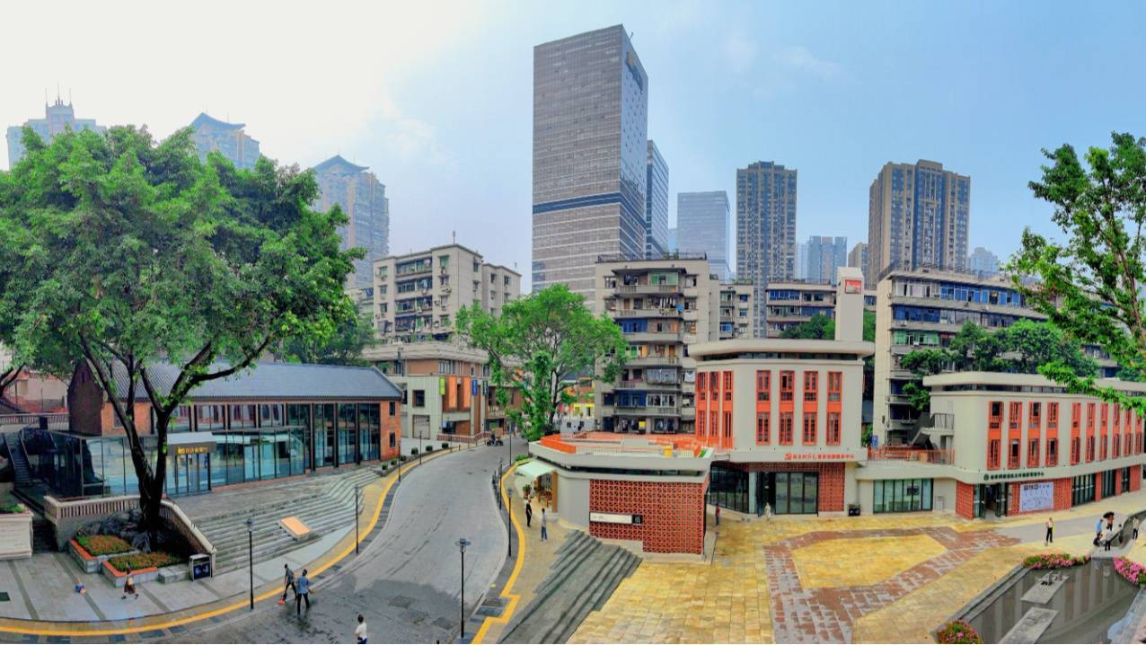 民主村社区(央广网发 九龙坡区住房城乡建委供图)所谓完整社区,是指在