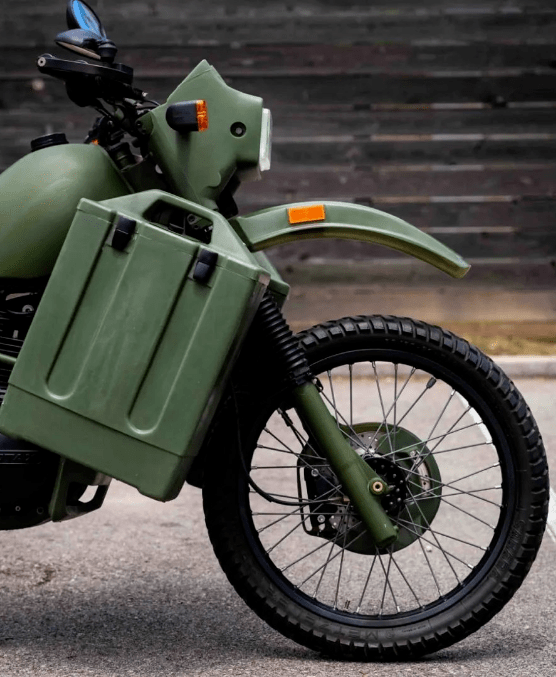 哈雷大单缸mt500军用摩托车.