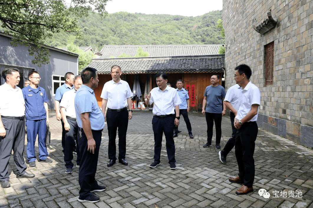 马胜利钱松一同督导检查燃气安全和食品安全工作_生产_重点_贵池区