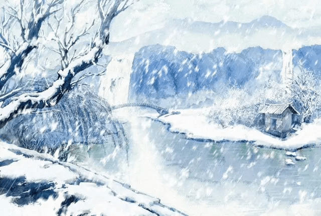 龙江书院|经典传习——古诗词赏析:《江雪》唐·柳宗元_形象_画面