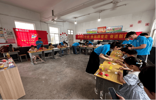 皖江工学院走进灵璧暑期社会实践活动圆满完成_团队_李楼_小学