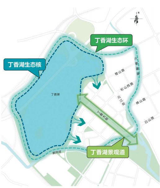 沈阳丁香湖地图图片