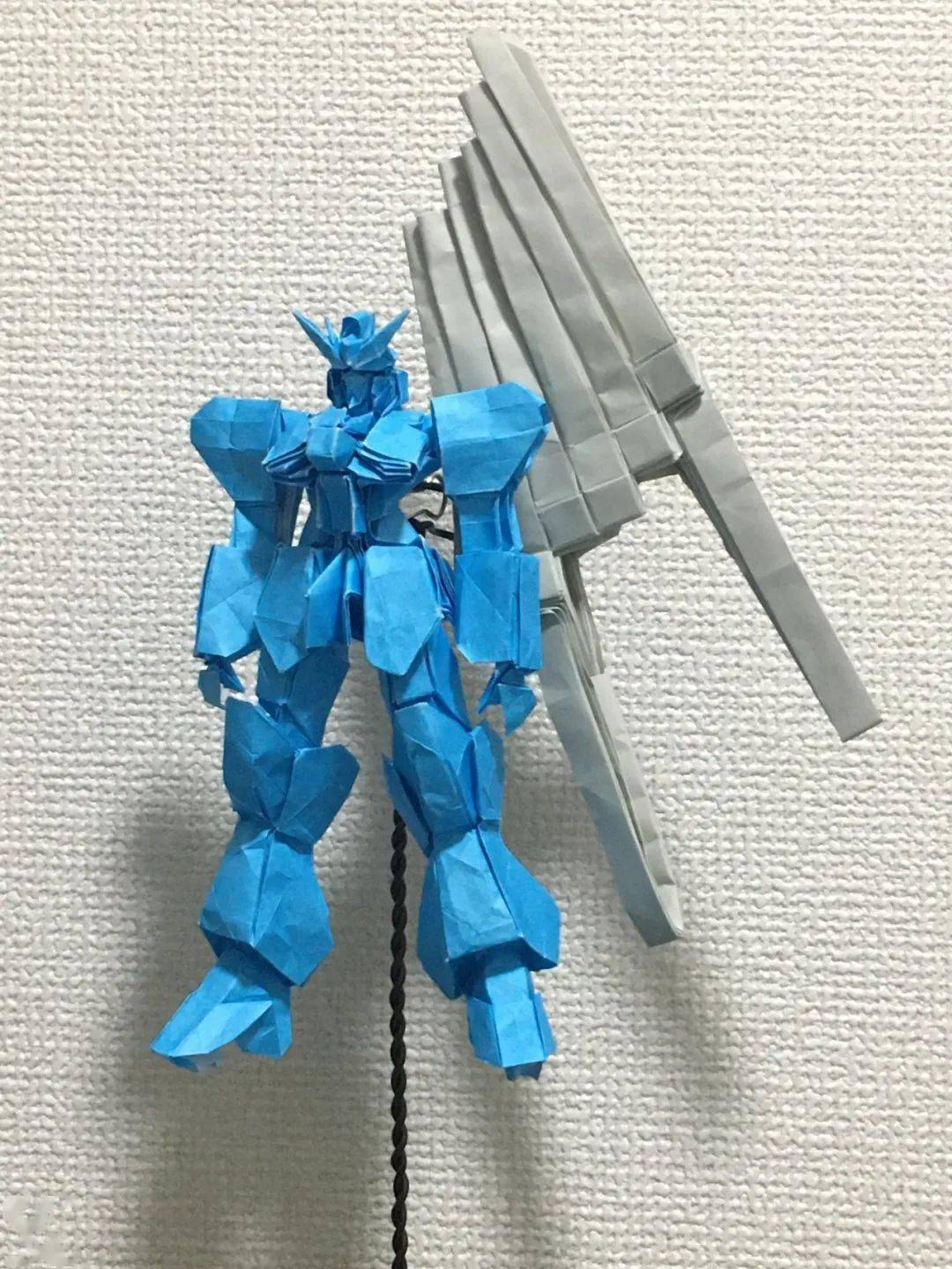 玩高达不一定要玩胶,折纸高达你可见过?_公众_模型_来稿