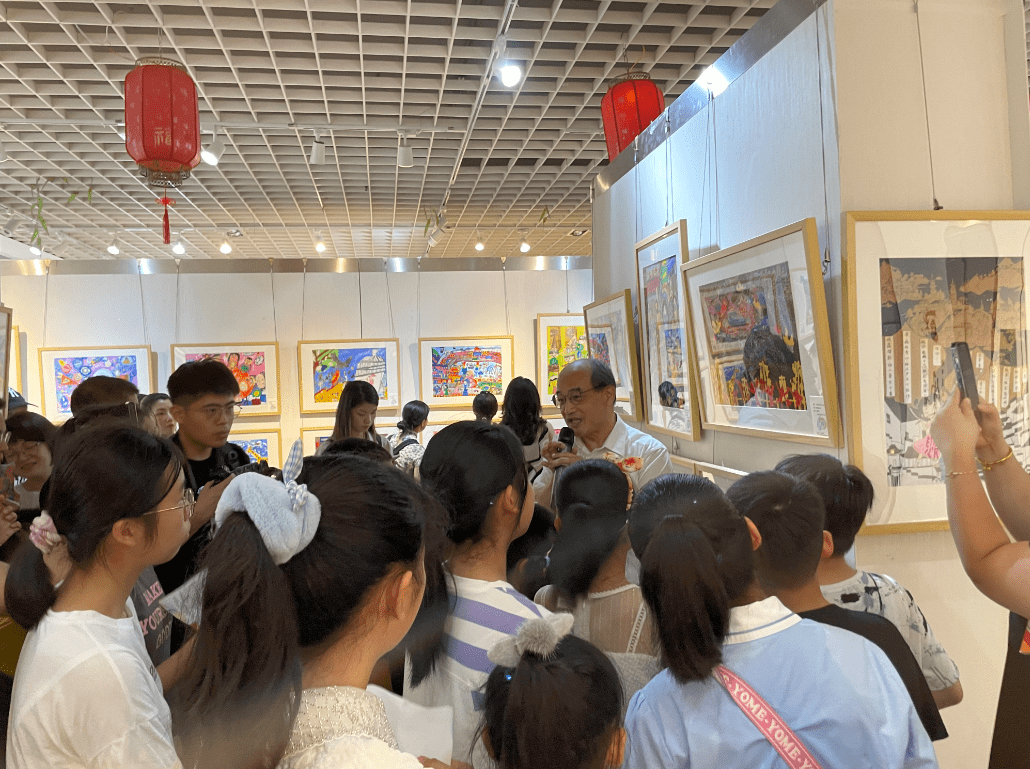 "亲情海峡·彩虹书画"第十届榕台中小学生书画交流展_两岸_台湾_福州