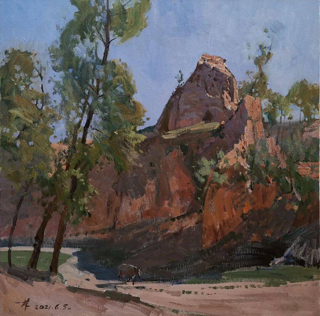 丁一林风景写生新作(二)