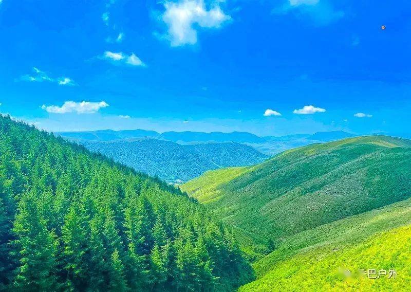 周末1日|麻田岭|云中草原小天山の夏天20度的徒步体验-麻田岭10公里小