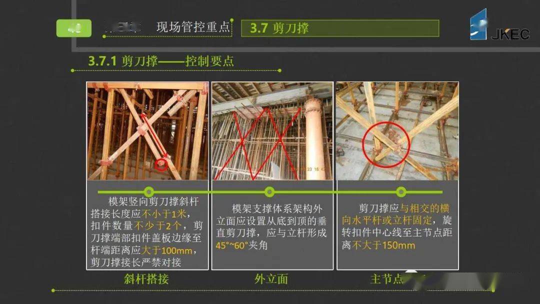 支模架搭设常见问题图片