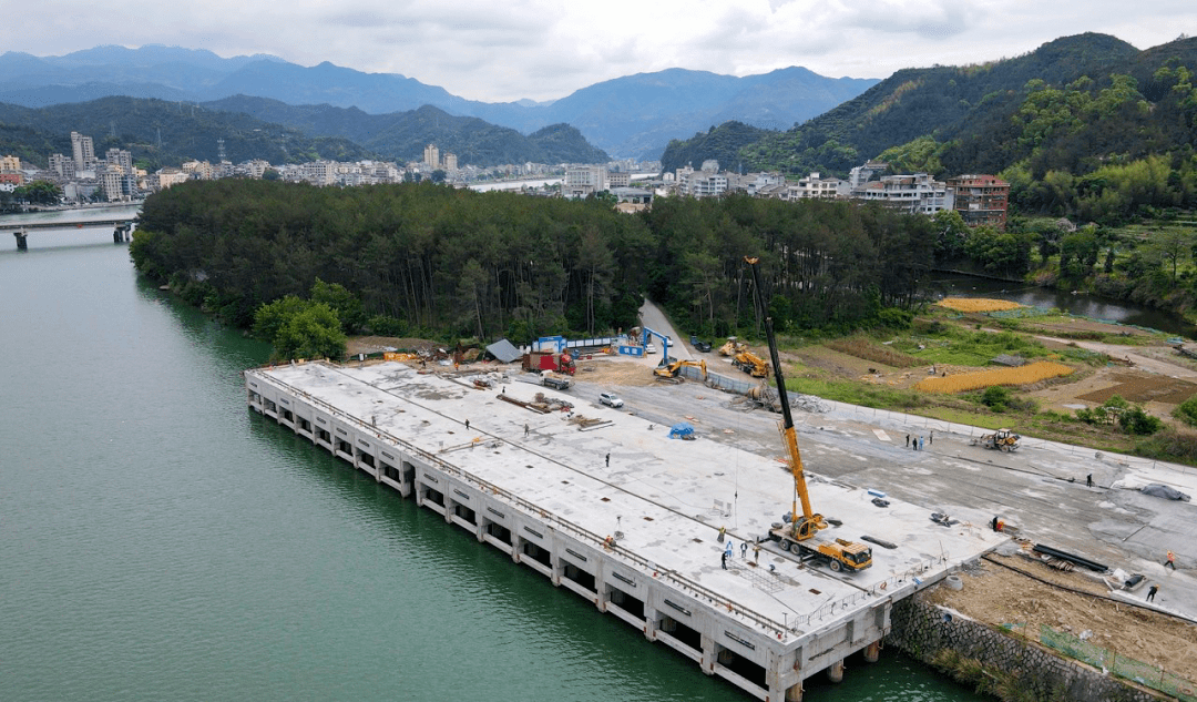 丽水港船寮港区一期工程土建部分顺利通过验收_建设_青田县_项目