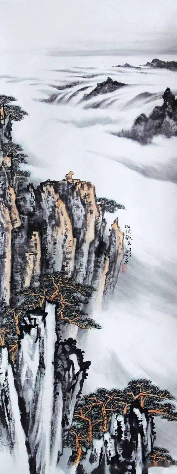 八雅轩丨【八雅人生】他画的黄山，看醉了！_搜狐网