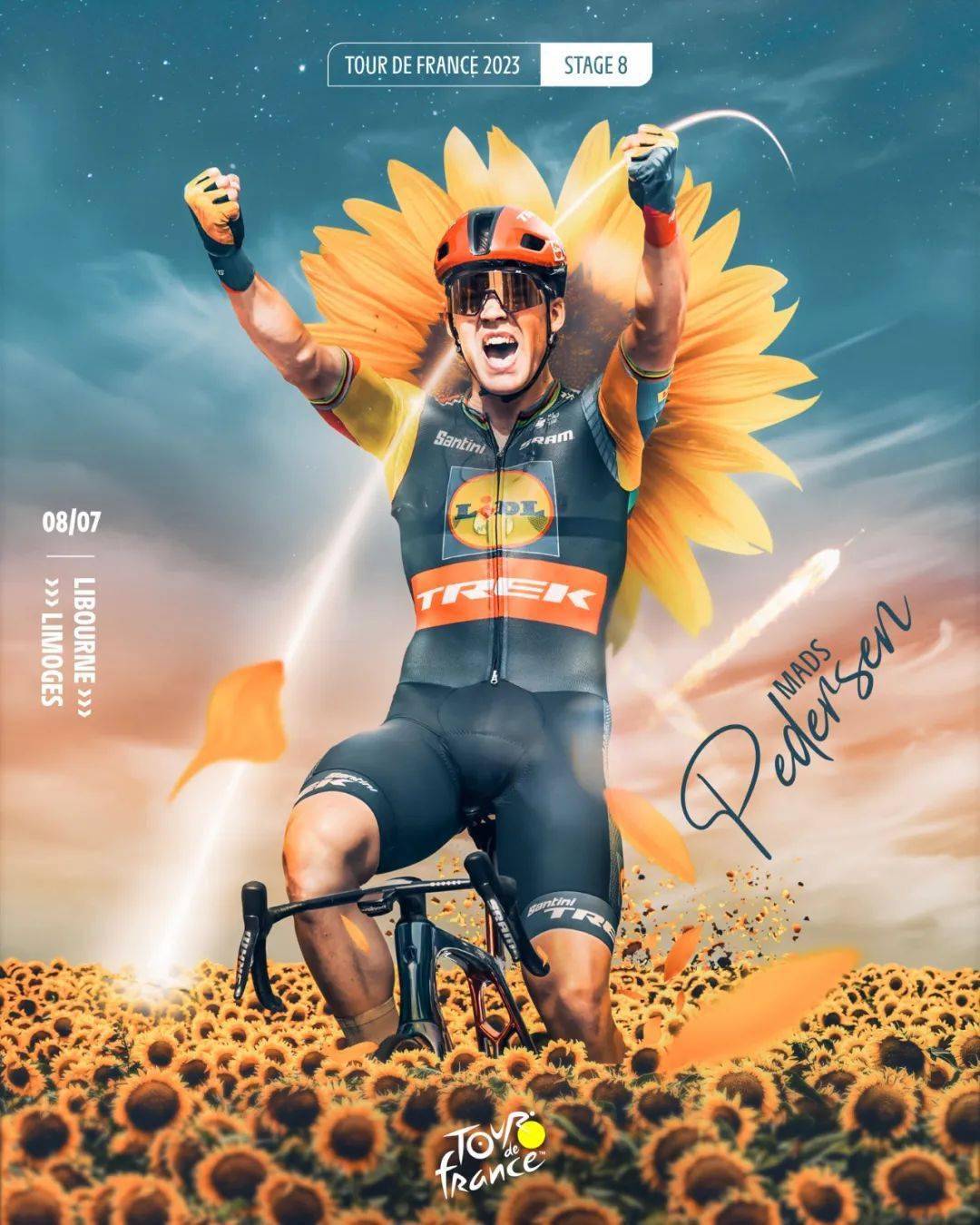 【收藏贴】2023环法官方赛段海报全赏析(含女子环法)_加查_菲利普森