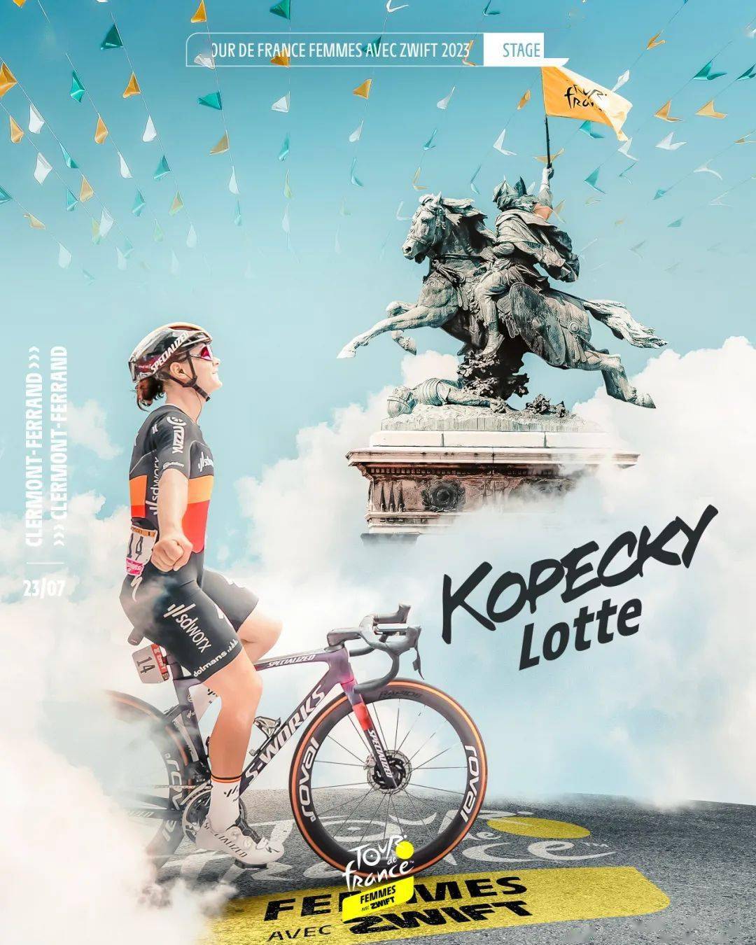 【收藏贴】2023环法官方赛段海报全赏析(含女子环法)_加查_菲利普森