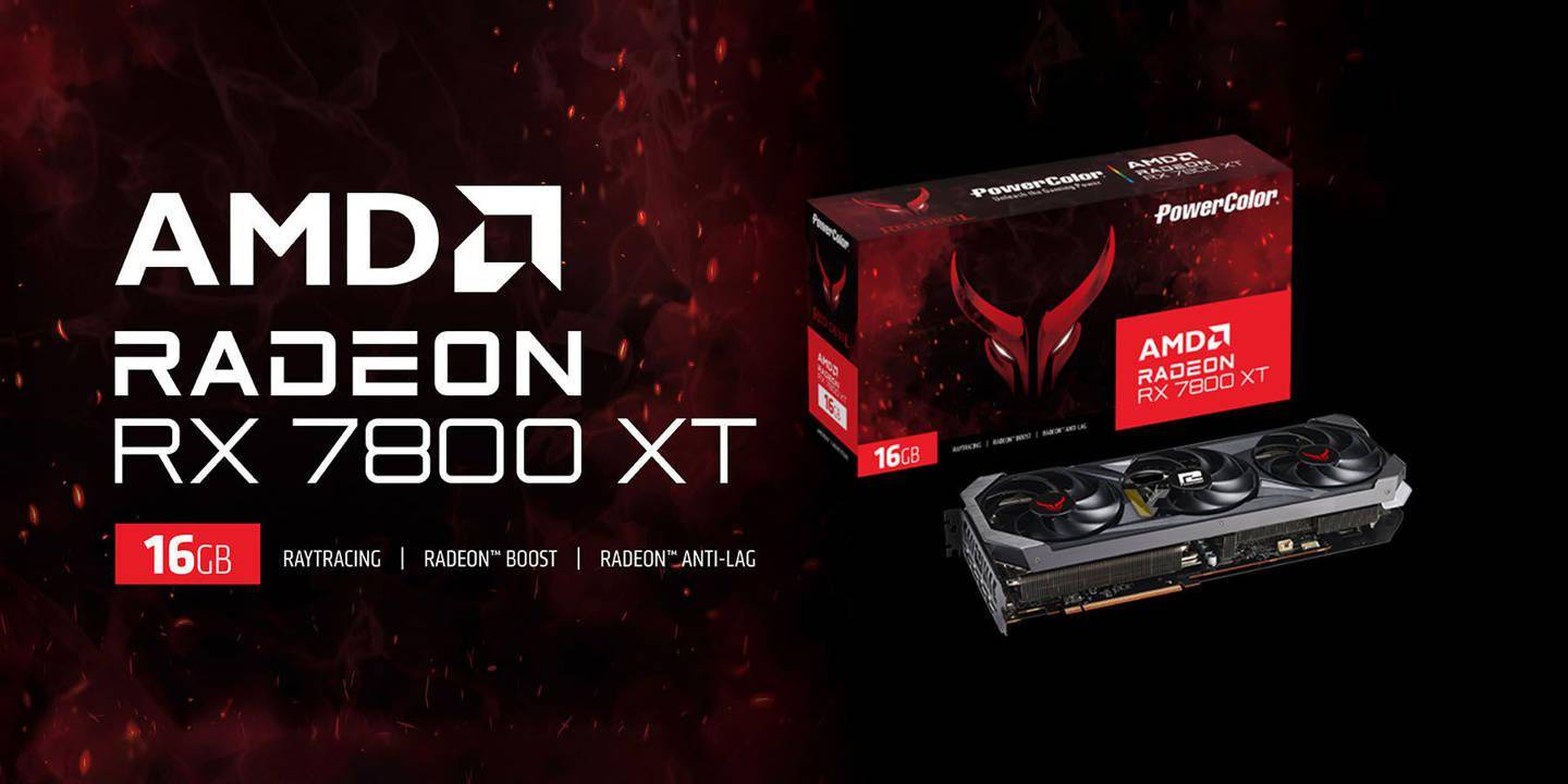 撼讯AMD RX 7800 XT显卡曝光：将采用Navi 32 GPU 配备60CU