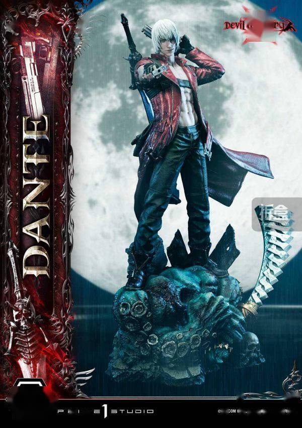prime 1 studio 鬼泣3 dante 但丁 1/4游戏艺术雕像