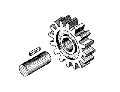 齿轮的固定方式通常有几种,如何校核齿轮键是否安全!_键槽_应用_机械