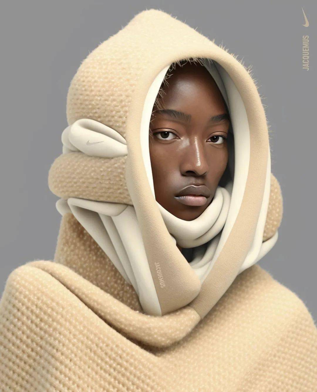 x nikecourchevel pop-up store ai concept今年年初,设计师marco