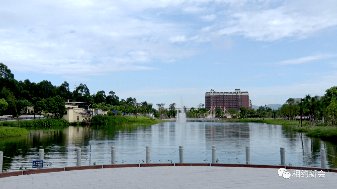 亲水广场,彩虹桥……江门这个新晋"网红"公园,你打卡了吗?