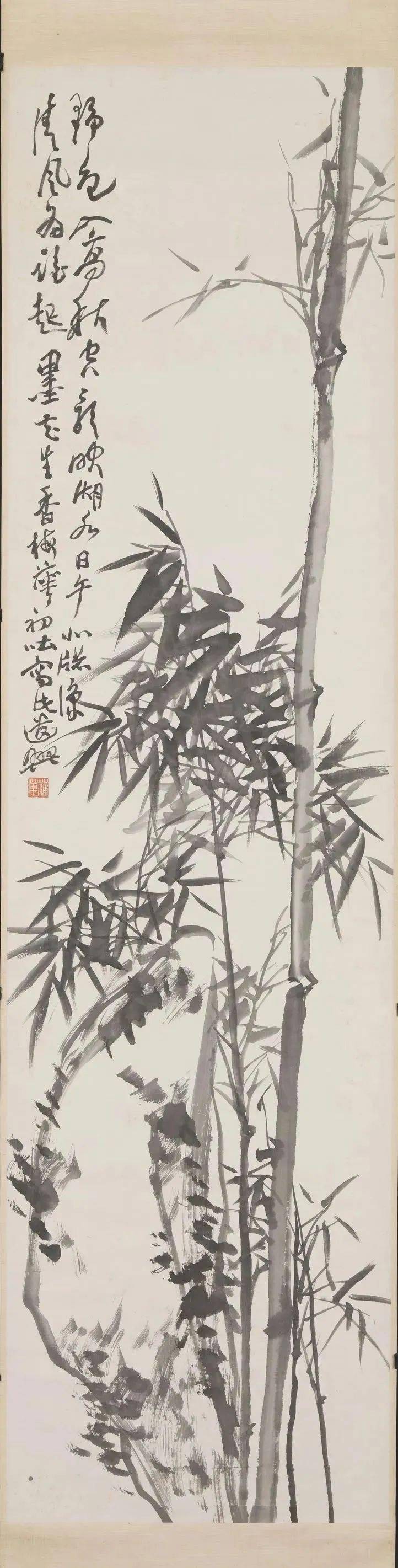 蒲华：潇潇墨竹十四屏_款识_cm_于公元