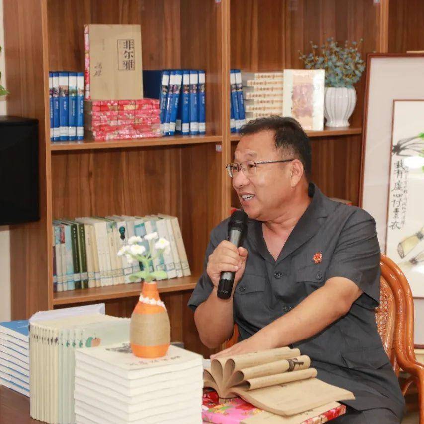 著名作家冯杰回到安阳,参加"最美读书声"读书分享会_干警_河南_活动