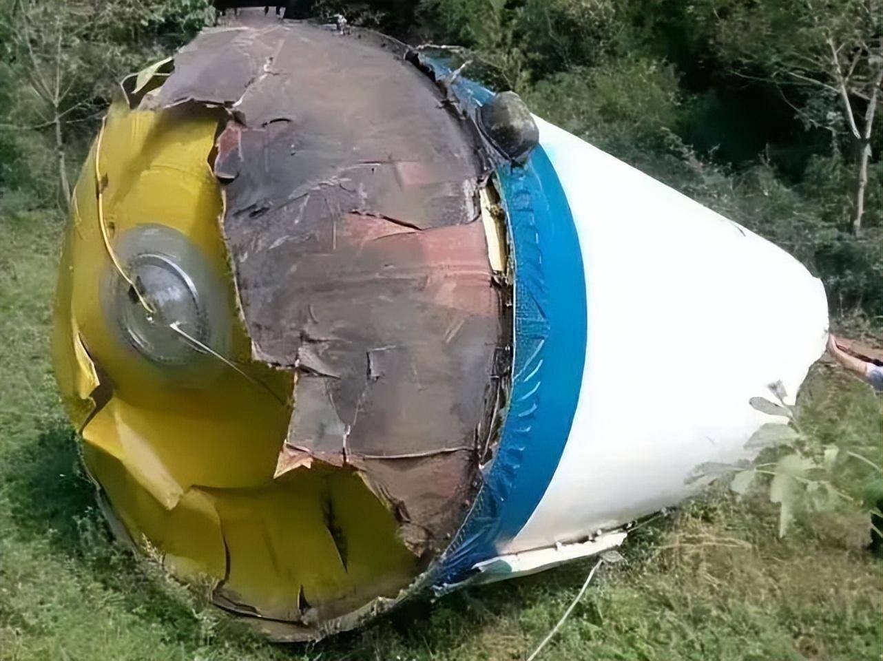 应该是这枚火箭残骸_发射_地球_蔡川镇