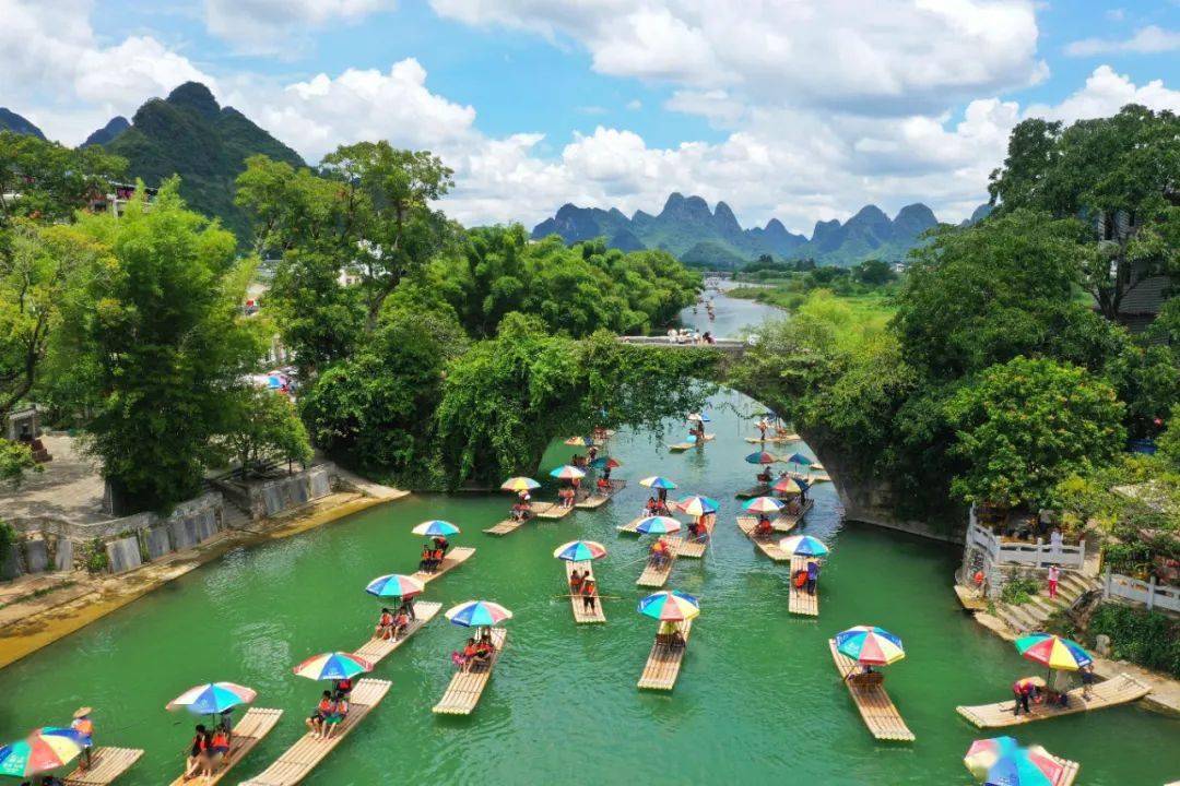 遇龙河景区创历史同期新高_桂林旅游_阳朔_桂林日报