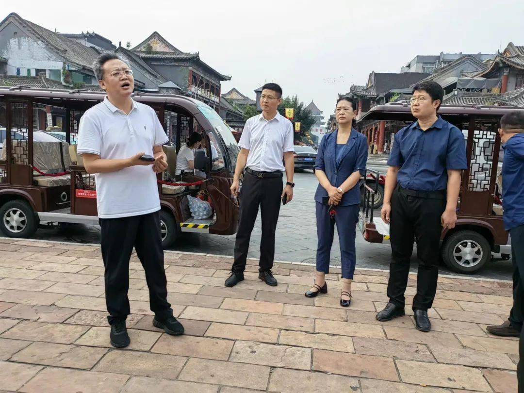 市文广旅局党组书记,局长冀胜利对我区古城游项目进行实地调研_文化