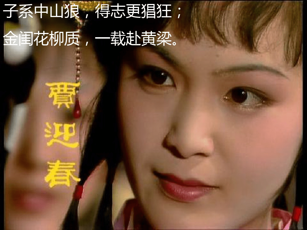 《红楼梦》赏析 511 迎春:金闺花柳质,一载赴黄粱_贾迎春_贾府_绍祖